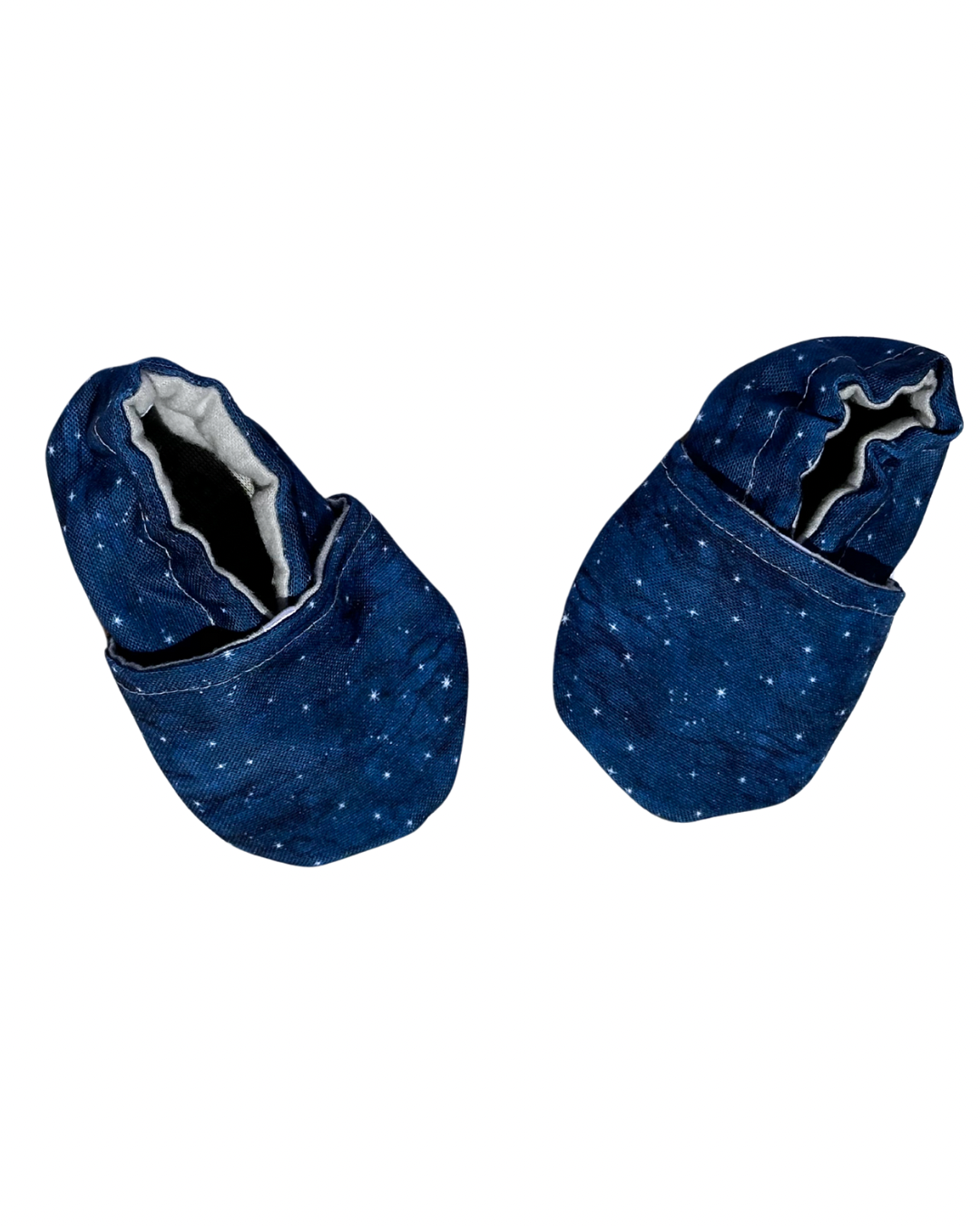 Limited edition Summer Nights eco-canvas Cabooties baby shoes