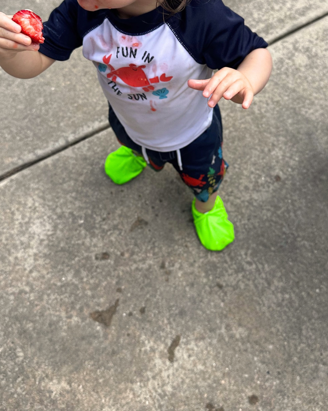 LE: Neon Green SWIM Shoes