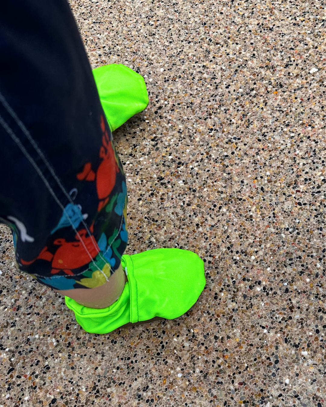 LE: Neon Green SWIM Shoes