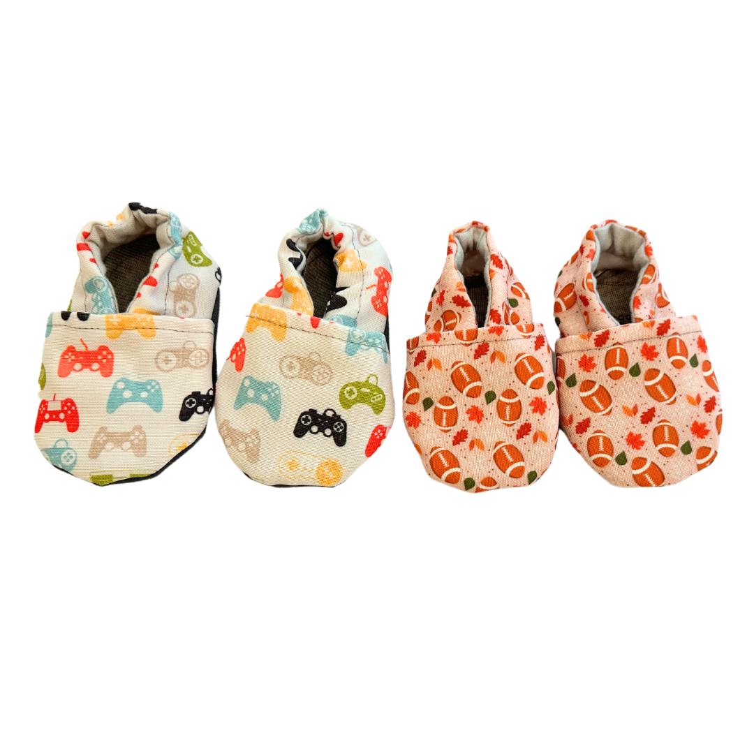 Game Day! Eco-Canvas Baby Shoes