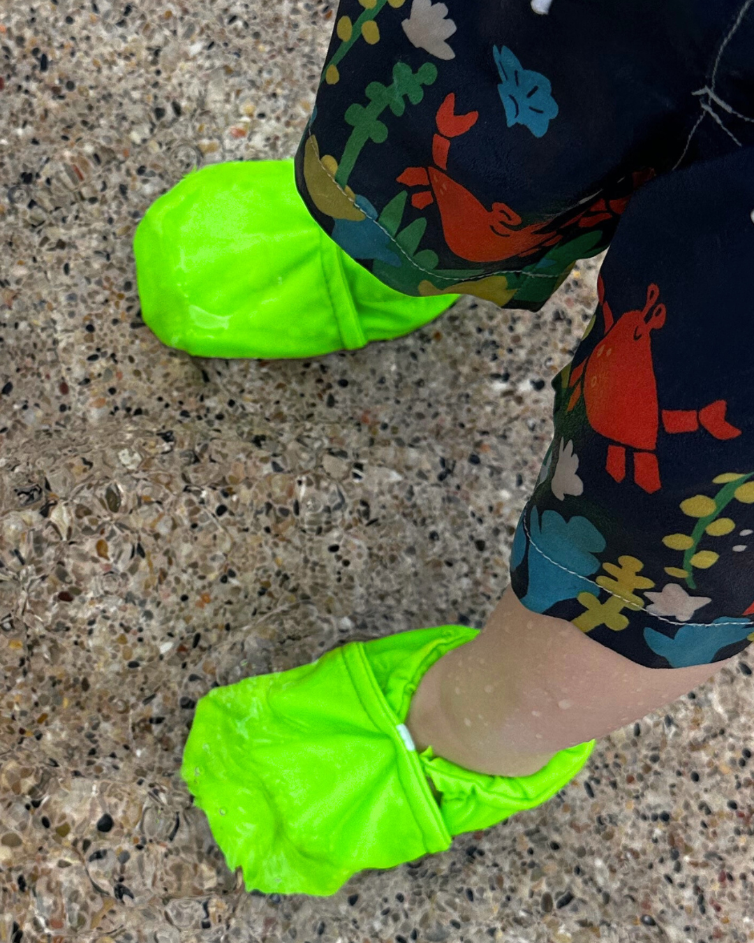 LE: Neon Green SWIM Shoes