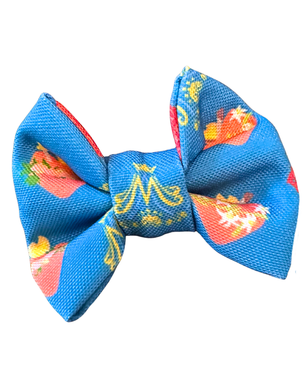 Custom hair bow alligator clip Immaculate Hearts by Mama &amp; Roo's and LennyLamb
