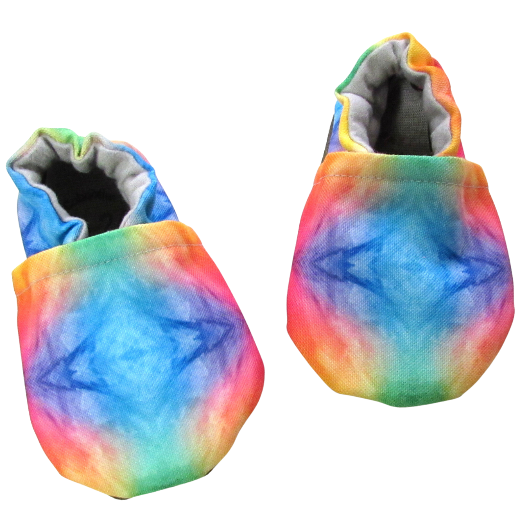 Tie Dye Rainbow Baby Shoes for Wide Feet 6 12 Months