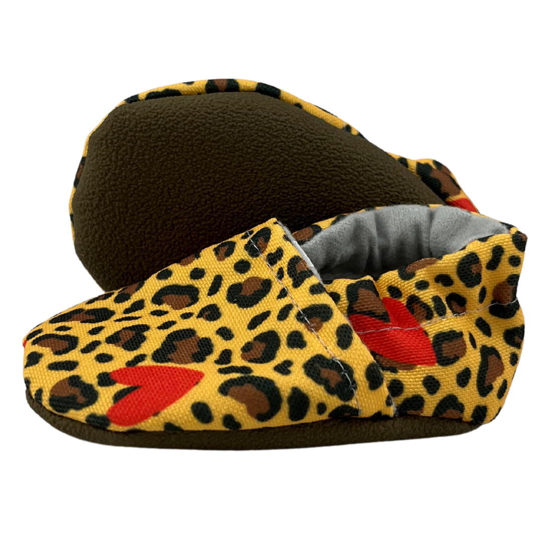 Cheetah clearance baby shoes