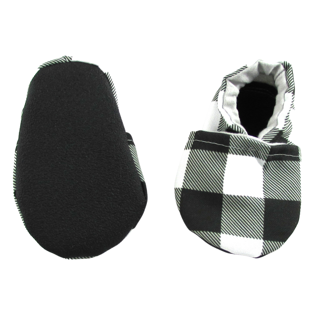 Black and White Buffalo Check Bag