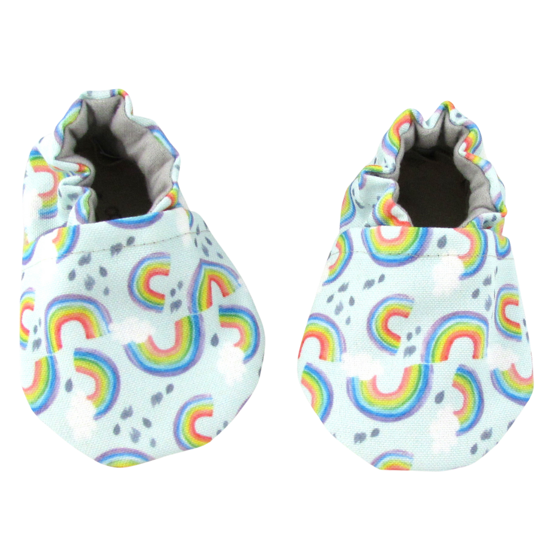 LE: Rainbow Baby Eco-Canvas Baby Shoes
