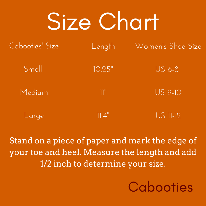 Women's Slippers US Size Chart