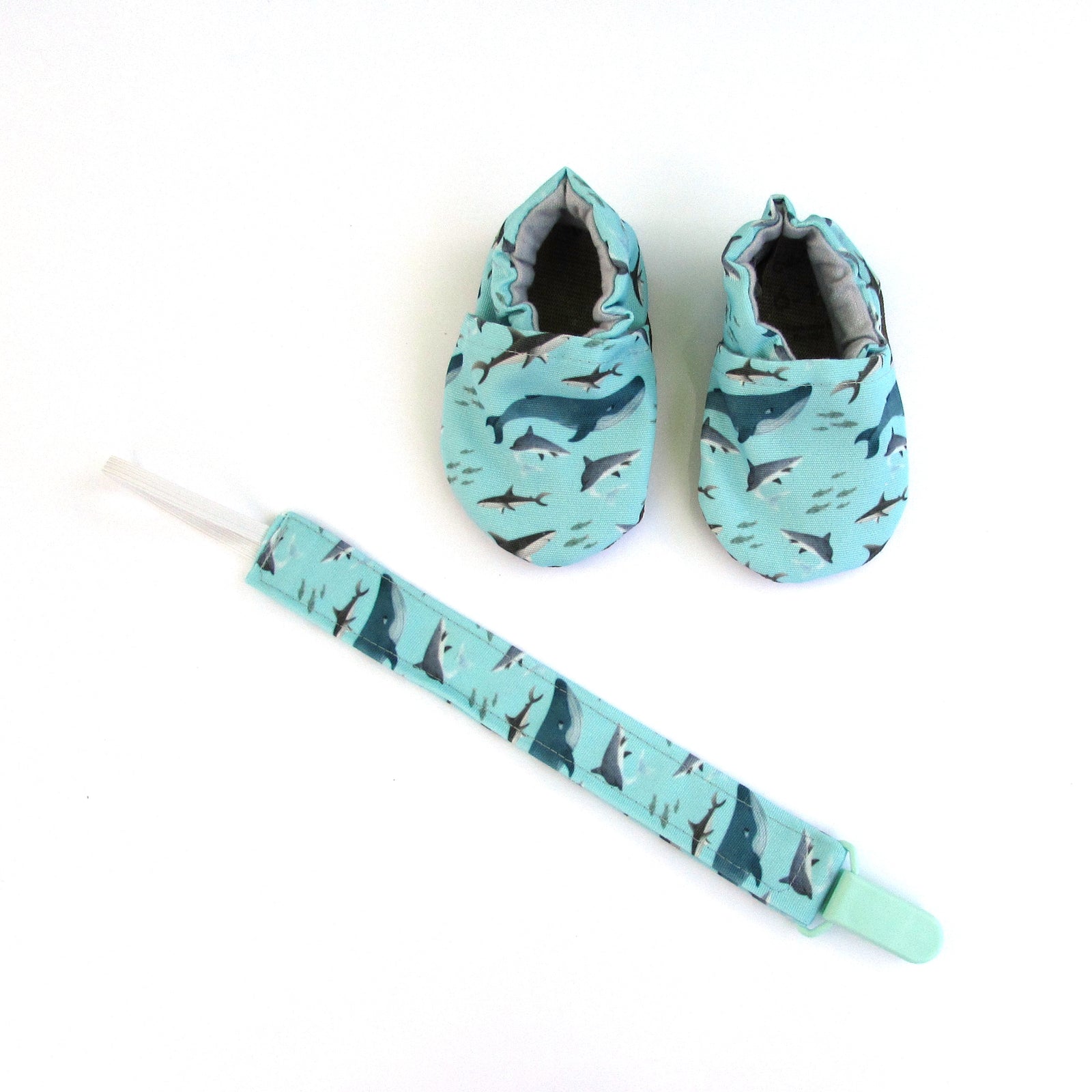 Shark Cabooties and Universal Clip Gift Set