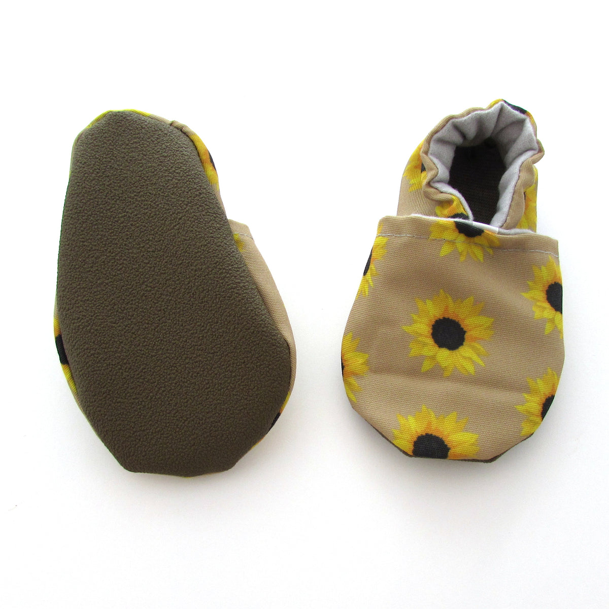 LE: Sunflower Eco-Canvas Baby Boots