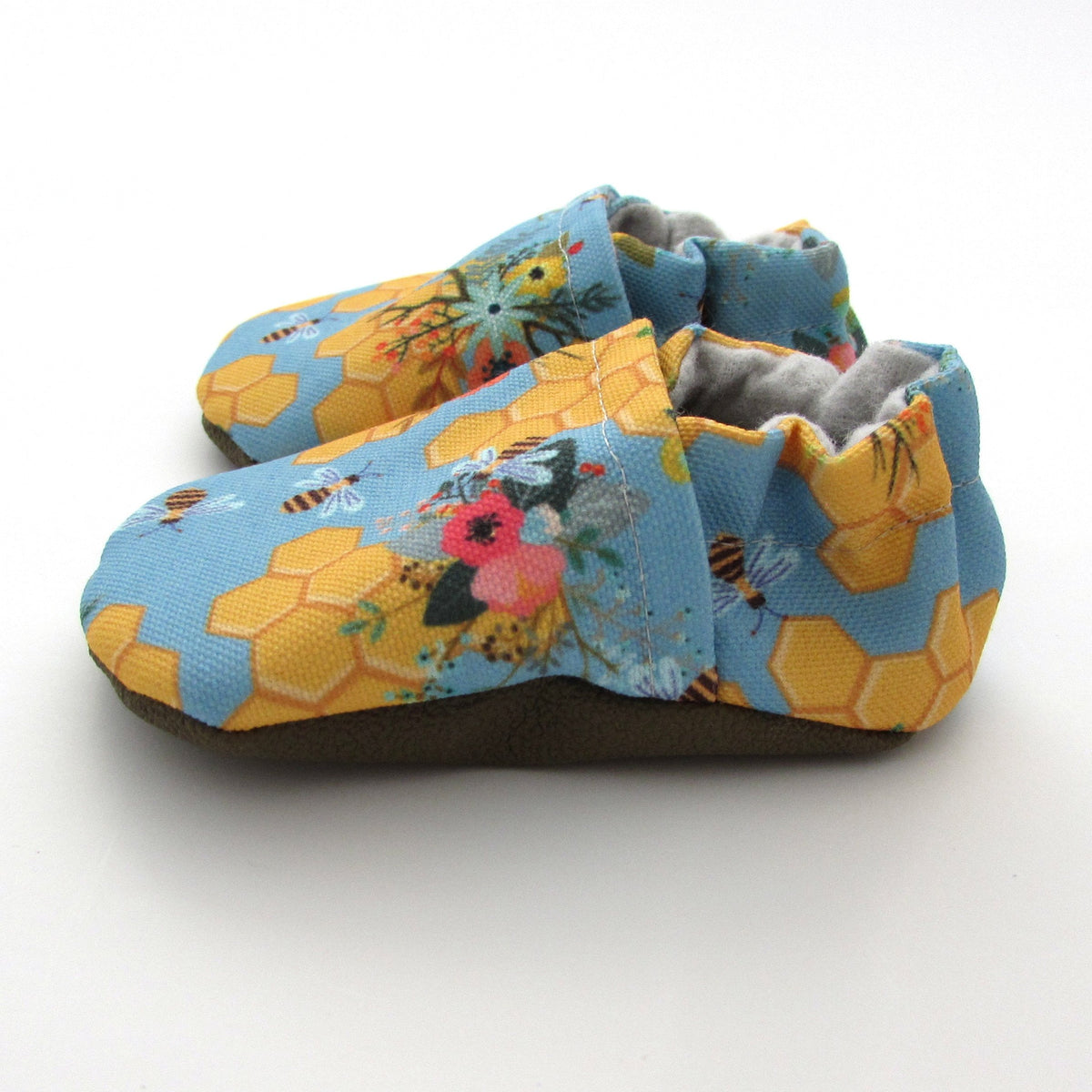 LE: Honey Bees Baby Shoes