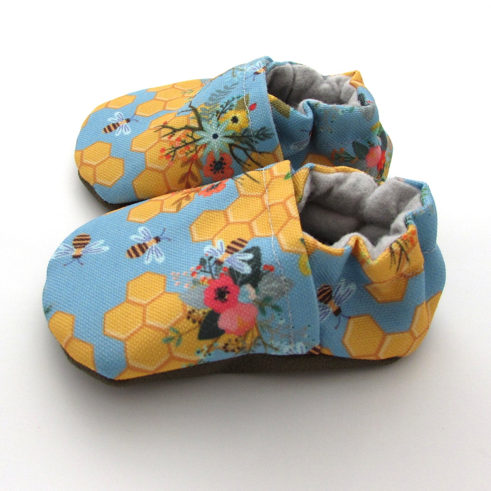 LE: Honey Bees Baby Shoes