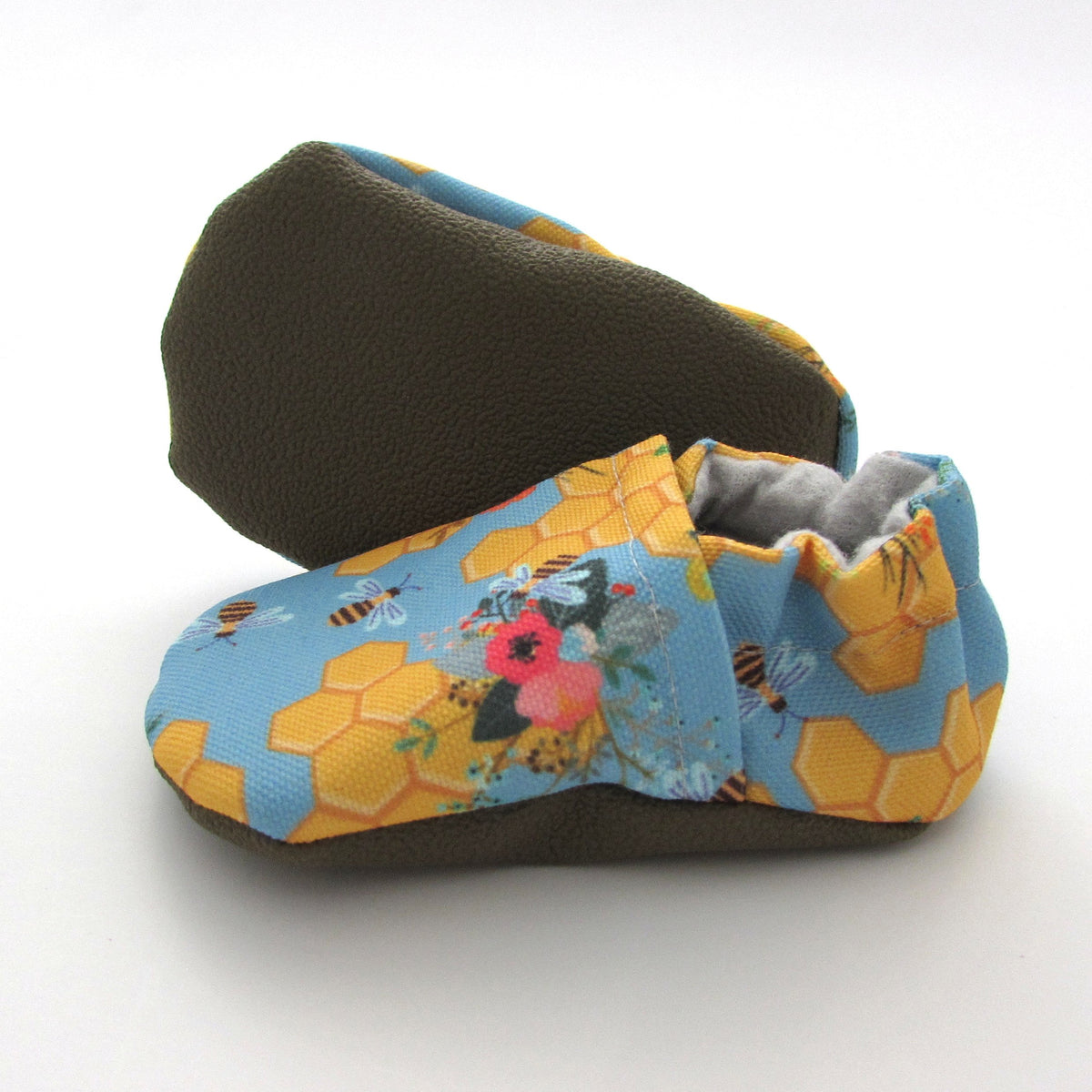 LE: Honey Bees Baby Shoes