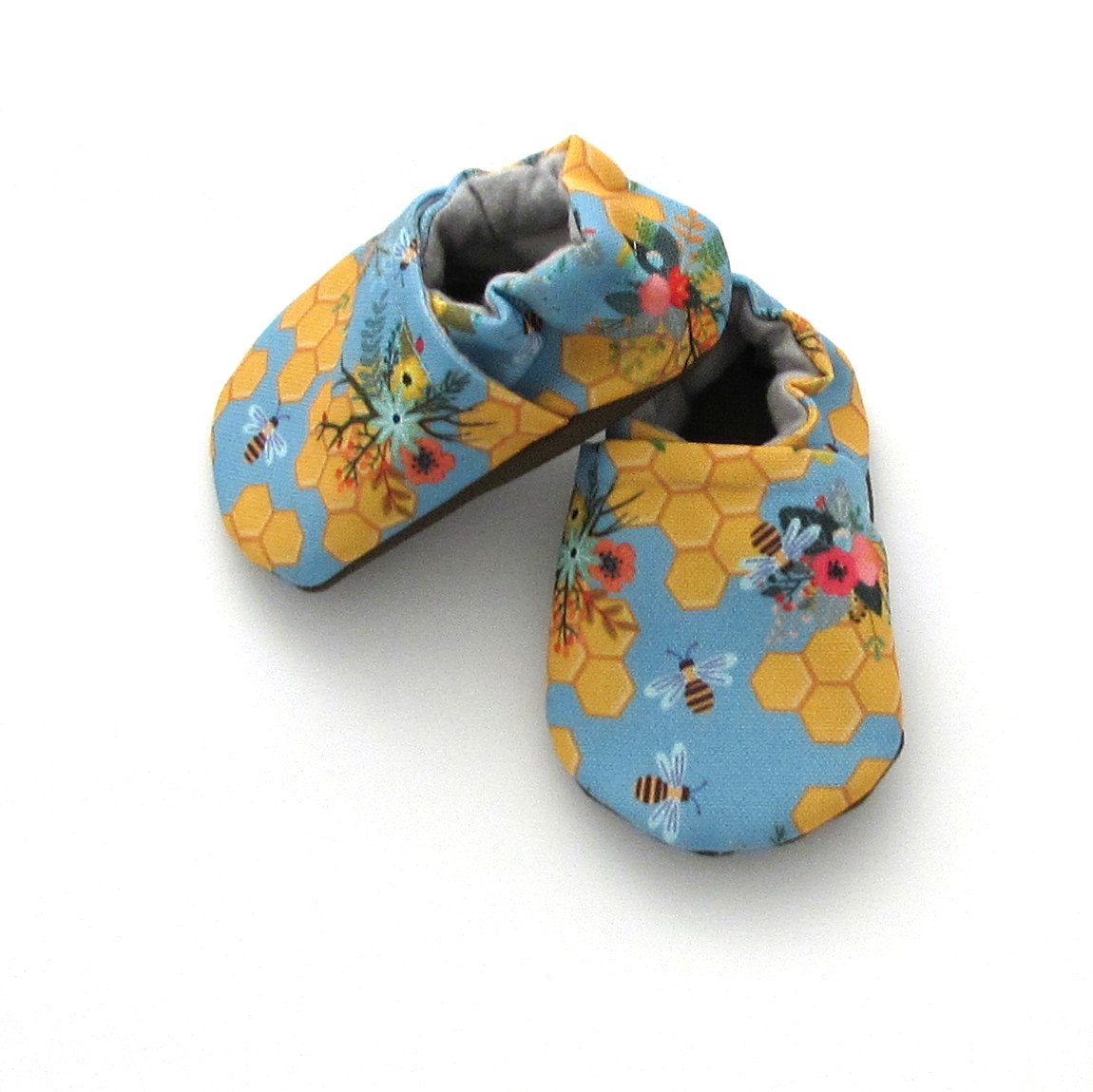 LE: Honey Bees Baby Shoes