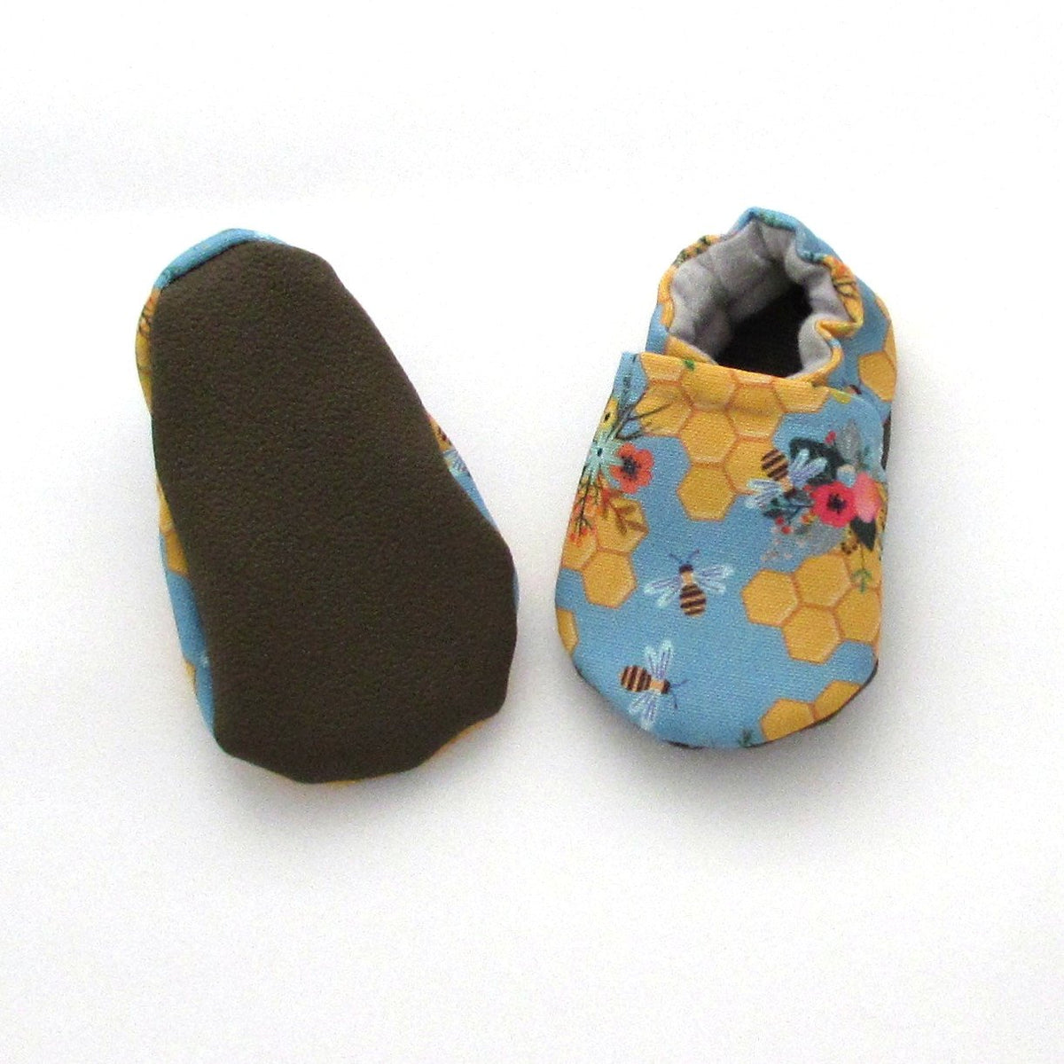 LE: Honey Bees Baby Shoes