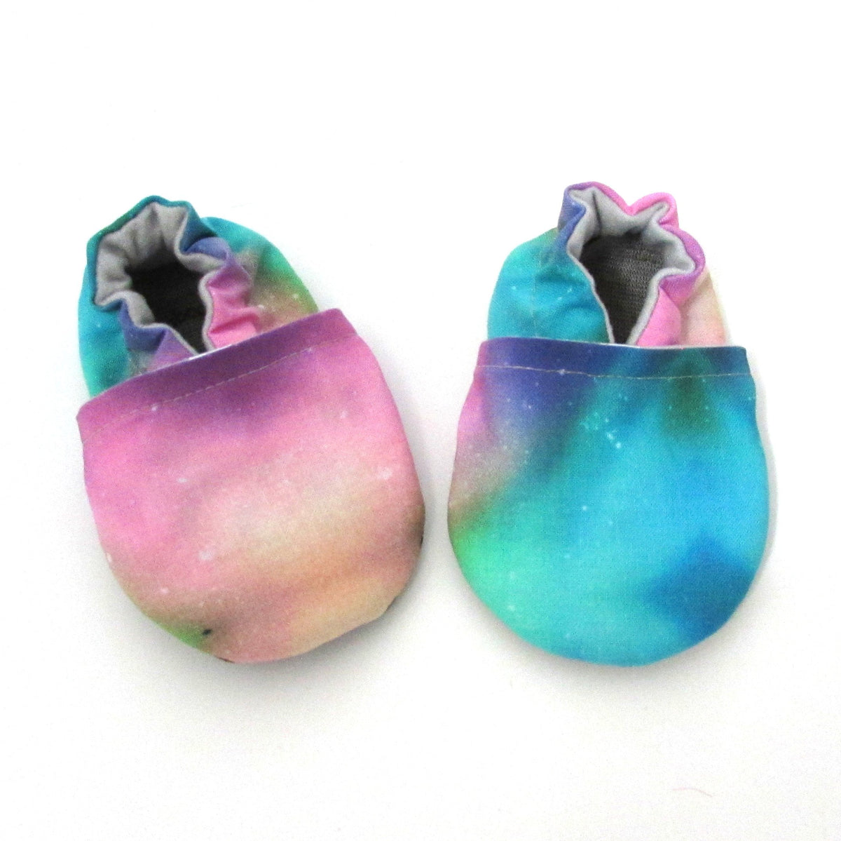 LE: Northern Lights Eco-Canvas Baby Shoes