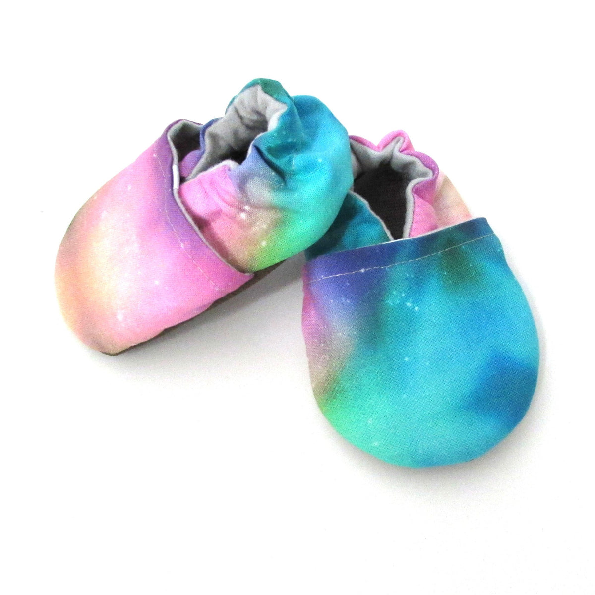 LE: Northern Lights Eco-Canvas Baby Shoes