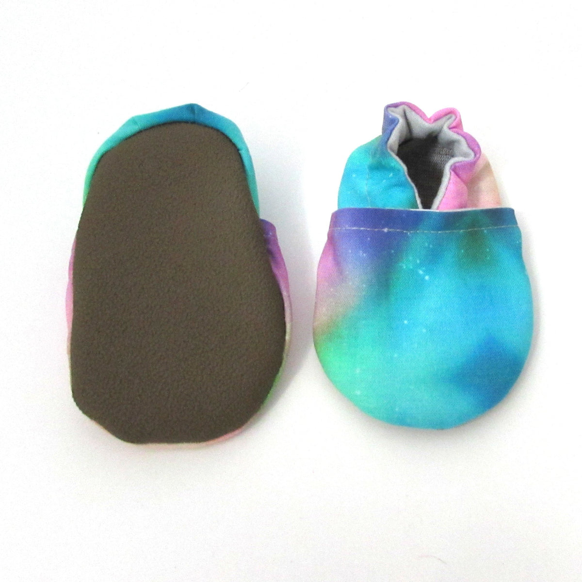 LE: Northern Lights Eco-Canvas Baby Shoes