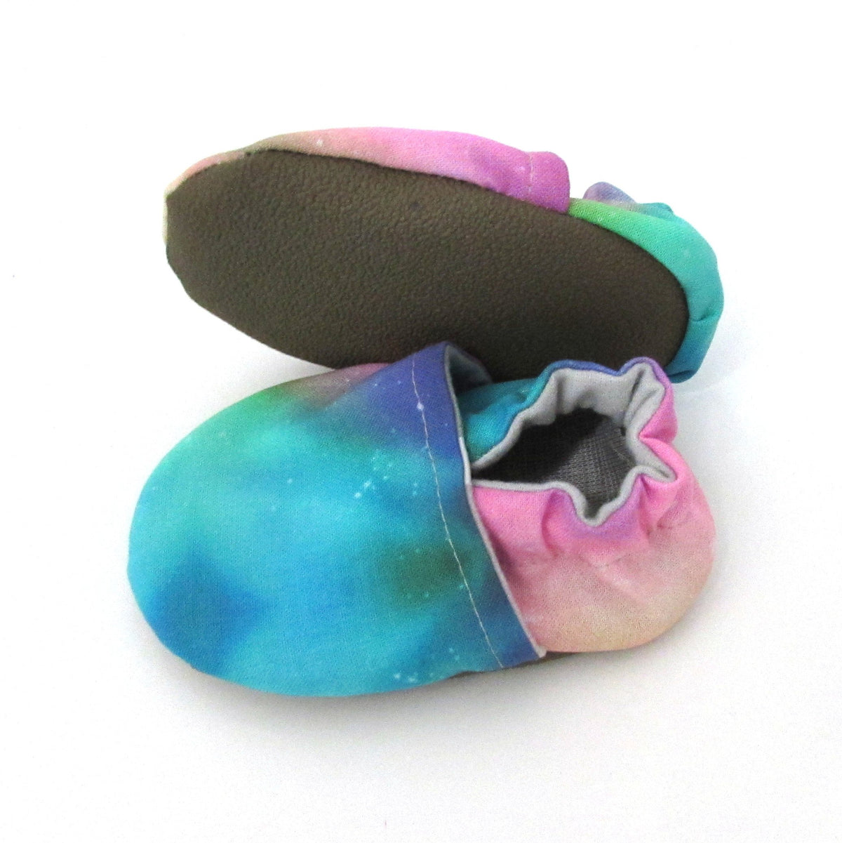 LE: Northern Lights Eco-Canvas Baby Shoes